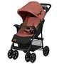 Carucior sport, Lionelo, Emma Plus, Cu tavita, 2 Suporturi pentru pahar, Geanta accesorii, Conform cu standardul european de securitate EN1888-1, Roz - 15
