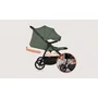 Carucior sport, Lionelo, Iva, Sustine 22 kg, 6 luni+, Capotina mare, Impermeabila, Protectie SPF 50+, 3 pozitii inclinare spatar, 8 pozitii inclinare suport picioare, 5 pozitii reglare maner, Include plasa de tantari si suport pt biberon, Verde - 24