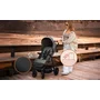 Carucior sport, Lionelo, Iva, Sustine 22 kg, 6 luni+, Capotina mare, Impermeabila, Protectie SPF 50+, 3 pozitii inclinare spatar, 8 pozitii inclinare suport picioare, 5 pozitii reglare maner, Include plasa de tantari si suport pt biberon, Verde - 28