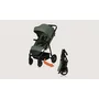 Carucior sport, Lionelo, Iva, Sustine 22 kg, 6 luni+, Capotina mare, Impermeabila, Protectie SPF 50+, 3 pozitii inclinare spatar, 8 pozitii inclinare suport picioare, 5 pozitii reglare maner, Include plasa de tantari si suport pt biberon, Verde - 29