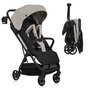 Carucior sport, Lionelo, Julie Air, Greutate redusa - 7.5 kg, Sustine 22 kg, 6 luni+, Capotina impermeabila, Protectie SPF 50+, Include suport sticla, Pliere compacta pentru calatorii, Conform cu EN1888-1 si EN1888-2, Bej - 10