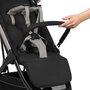 Carucior sport, Lionelo, Julie Air, Greutate redusa - 7.5 kg, Sustine 22 kg, 6 luni+, Capotina impermeabila, Protectie SPF 50+, Include suport sticla, Pliere compacta pentru calatorii, Conform cu EN1888-1 si EN1888-2, Bej - 12