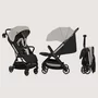 Carucior sport, Lionelo, Julie Air, Greutate redusa - 7.5 kg, Sustine 22 kg, 6 luni+, Capotina impermeabila, Protectie SPF 50+, Include suport sticla, Pliere compacta pentru calatorii, Conform cu EN1888-1 si EN1888-2, Bej - 4