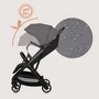 Carucior sport, Lionelo, Julie Air, Greutate redusa - 7.5 kg, Sustine 22 kg, 6 luni+, Capotina impermeabila, Protectie SPF 50+, Include suport sticla, Pliere compacta pentru calatorii, Conform cu EN1888-1 si EN1888-2, Gri - 13