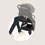 Carucior sport, Lionelo, Julie Air, Greutate redusa - 7.5 kg, Sustine 22 kg, 6 luni+, Capotina impermeabila, Protectie SPF 50+, Include suport sticla, Pliere compacta pentru calatorii, Conform cu EN1888-1 si EN1888-2, Gri - 15