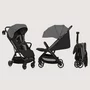 Carucior sport, Lionelo, Julie Air, Greutate redusa - 7.5 kg, Sustine 22 kg, 6 luni+, Capotina impermeabila, Protectie SPF 50+, Include suport sticla, Pliere compacta pentru calatorii, Conform cu EN1888-1 si EN1888-2, Gri - 3