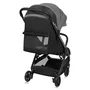 Carucior sport, Lionelo, Julie Air, Greutate redusa - 7.5 kg, Sustine 22 kg, 6 luni+, Capotina impermeabila, Protectie SPF 50+, Include suport sticla, Pliere compacta pentru calatorii, Conform cu EN1888-1 si EN1888-2, Gri - 7