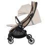 Carucior sport, Lionelo, Julie One, De la nastere, Greutate redusa, Cu accesorii, Cadru din aluminiu, 0-22 kg, Pliere compacta pentru avion, Conform cu standardele europene de securitate EN1888-1 si EN1888-2, Bej - 8