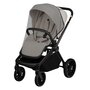 Carucior sport, Lionelo, Mika Plus, Cadru din aluminiu, Copertina XXL, Spatar reglabil in 3 pozitii, Cu accesorii, Pana la 22 kg, 6-48 luni; EN1888-1, EN1888-2 EN1466, Bej - 14