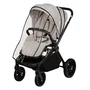 Carucior sport, Lionelo, Mika Plus, Cadru din aluminiu, Copertina XXL, Spatar reglabil in 3 pozitii, Cu accesorii, Pana la 22 kg, 6-48 luni; EN1888-1, EN1888-2 EN1466, Bej - 15