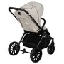 Carucior sport, Lionelo, Mika Plus, Cadru din aluminiu, Copertina XXL, Spatar reglabil in 3 pozitii, Cu accesorii, Pana la 22 kg, 6-48 luni; EN1888-1, EN1888-2 EN1466, Bej - 10