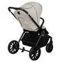 Carucior sport, Lionelo, Mika Plus, Cadru din aluminiu, Copertina XXL, Spatar reglabil in 3 pozitii, Cu accesorii, Pana la 22 kg, 6-48 luni; EN1888-1, EN1888-2 EN1466, Bej - 10