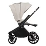 Carucior sport, Lionelo, Mika Plus, Cadru din aluminiu, Copertina XXL, Spatar reglabil in 3 pozitii, Cu accesorii, Pana la 22 kg, 6-48 luni; EN1888-1, EN1888-2 EN1466, Bej - 8