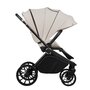 Carucior sport, Lionelo, Mika Plus, Cadru din aluminiu, Copertina XXL, Spatar reglabil in 3 pozitii, Cu accesorii, Pana la 22 kg, 6-48 luni; EN1888-1, EN1888-2 EN1466, Bej - 4
