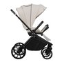 Carucior sport, Lionelo, Mika Plus, Cadru din aluminiu, Copertina XXL, Spatar reglabil in 3 pozitii, Cu accesorii, Pana la 22 kg, 6-48 luni; EN1888-1, EN1888-2 EN1466, Bej - 9