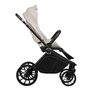 Carucior sport, Lionelo, Mika Plus, Cadru din aluminiu, Copertina XXL, Spatar reglabil in 3 pozitii, Cu accesorii, Pana la 22 kg, 6-48 luni; EN1888-1, EN1888-2 EN1466, Bej - 20
