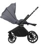 Carucior sport, Lionelo, Mika Plus, Cadru din aluminiu, Copertina XXL, Spatar reglabil in 3 pozitii, Cu accesorii, Pana la 22 kg, 6-48 luni; EN1888-1, EN1888-2 EN1466, Gri - 10