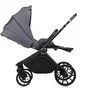 Carucior sport, Lionelo, Mika Plus, Cadru din aluminiu, Copertina XXL, Spatar reglabil in 3 pozitii, Cu accesorii, Pana la 22 kg, 6-48 luni; EN1888-1, EN1888-2 EN1466, Gri - 10