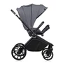 Carucior sport, Lionelo, Mika Plus, Cadru din aluminiu, Copertina XXL, Spatar reglabil in 3 pozitii, Cu accesorii, Pana la 22 kg, 6-48 luni; EN1888-1, EN1888-2 EN1466, Gri - 13