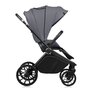 Carucior sport, Lionelo, Mika Plus, Cadru din aluminiu, Copertina XXL, Spatar reglabil in 3 pozitii, Cu accesorii, Pana la 22 kg, 6-48 luni; EN1888-1, EN1888-2 EN1466, Gri - 14
