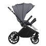 Carucior sport, Lionelo, Mika Plus, Cadru din aluminiu, Copertina XXL, Spatar reglabil in 3 pozitii, Cu accesorii, Pana la 22 kg, 6-48 luni; EN1888-1, EN1888-2 EN1466, Gri - 15