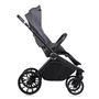 Carucior sport, Lionelo, Mika Plus, Cadru din aluminiu, Copertina XXL, Spatar reglabil in 3 pozitii, Cu accesorii, Pana la 22 kg, 6-48 luni; EN1888-1, EN1888-2 EN1466, Gri - 20