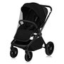 Carucior sport, Lionelo, Mika Plus, Cadru din aluminiu, Copertina XXL, Spatar reglabil in 3 pozitii, Cu accesorii, Pana la 22 kg, 6-48 luni; EN1888-1, EN1888-2 EN1466, Negru - 5