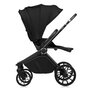 Carucior sport, Lionelo, Mika Plus, Cadru din aluminiu, Copertina XXL, Spatar reglabil in 3 pozitii, Cu accesorii, Pana la 22 kg, 6-48 luni; EN1888-1, EN1888-2 EN1466, Negru - 9