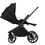 Carucior sport, Lionelo, Mika Plus, Cadru din aluminiu, Copertina XXL, Spatar reglabil in 3 pozitii, Cu accesorii, Pana la 22 kg, 6-48 luni; EN1888-1, EN1888-2 EN1466, Negru - 10
