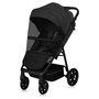 Carucior sport, Lionelo, Mira, Maner reglabil in 5 pozitii, Spatar si suport de picioare reglabile, Plasa de tantari si suport biberon incluse, Pana la 22 kg, 6 luni+, Conform cu EN1888-1, EN1888-2, Testare SGS, Gri - 5
