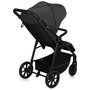 Carucior sport, Lionelo, Mira, Maner reglabil in 5 pozitii, Spatar si suport de picioare reglabile, Plasa de tantari si suport biberon incluse, Pana la 22 kg, 6 luni+, Conform cu EN1888-1, EN1888-2, Testare SGS, Gri - 6