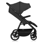 Carucior sport, Lionelo, Mira, Maner reglabil in 5 pozitii, Spatar si suport de picioare reglabile, Plasa de tantari si suport biberon incluse, Pana la 22 kg, 6 luni+, Conform cu EN1888-1, EN1888-2, Testare SGS, Gri - 10