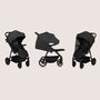 Carucior sport, Lionelo, Mira, Maner reglabil in 5 pozitii, Spatar si suport de picioare reglabile, Plasa de tantari si suport biberon incluse, Pana la 22 kg, 6 luni+, Conform cu EN1888-1, EN1888-2, Testare SGS, Gri - 3
