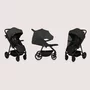 Carucior sport, Lionelo, Mira, Maner reglabil in 5 pozitii, Spatar si suport de picioare reglabile, Plasa de tantari si suport biberon incluse, Pana la 22 kg, 6 luni+, Conform cu EN1888-1, EN1888-2, Testare SGS, Gri - 4