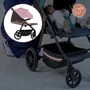 Carucior sport, Lionelo, Mira, Maner reglabil in 5 pozitii, Spatar si suport de picioare reglabile, Plasa de tantari si suport biberon incluse, Pana la 22 kg, 6 luni+, Conform cu EN1888-1, EN1888-2, Testare SGS, Roz - 20