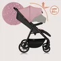 Carucior sport, Lionelo, Mira, Maner reglabil in 5 pozitii, Spatar si suport de picioare reglabile, Plasa de tantari si suport biberon incluse, Pana la 22 kg, 6 luni+, Conform cu EN1888-1, EN1888-2, Testare SGS, Roz - 12