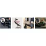 Carucior sport, Lionelo, Mira, Maner reglabil in 5 pozitii, Spatar si suport de picioare reglabile, Plasa de tantari si suport biberon incluse, Pana la 22 kg, 6 luni+, Conform cu EN1888-1, EN1888-2, Testare SGS, Roz - 26