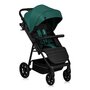 Carucior sport, Lionelo, Mira, Maner reglabil in 5 pozitii, Spatar si suport de picioare reglabile, Plasa de tantari si suport biberon incluse, Pana la 22 kg, 6 luni+, Conform cu EN1888-1, EN1888-2, Testare SGS, Verde - 4