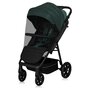 Carucior sport, Lionelo, Mira, Maner reglabil in 5 pozitii, Spatar si suport de picioare reglabile, Plasa de tantari si suport biberon incluse, Pana la 22 kg, 6 luni+, Conform cu EN1888-1, EN1888-2, Testare SGS, Verde - 5