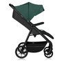 Carucior sport, Lionelo, Mira, Maner reglabil in 5 pozitii, Spatar si suport de picioare reglabile, Plasa de tantari si suport biberon incluse, Pana la 22 kg, 6 luni+, Conform cu EN1888-1, EN1888-2, Testare SGS, Verde - 10