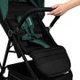 Carucior sport, Lionelo, Mira, Maner reglabil in 5 pozitii, Spatar si suport de picioare reglabile, Plasa de tantari si suport biberon incluse, Pana la 22 kg, 6 luni+, Conform cu EN1888-1, EN1888-2, Testare SGS, Verde - 14