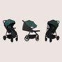 Carucior sport, Lionelo, Mira, Maner reglabil in 5 pozitii, Spatar si suport de picioare reglabile, Plasa de tantari si suport biberon incluse, Pana la 22 kg, 6 luni+, Conform cu EN1888-1, EN1888-2, Testare SGS, Verde - 3