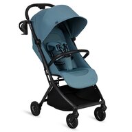 Carucior sport, Lionelo, Sia, 5.9 kg, Ultracompact, Pliere rapida cu o mana, Copertina UPF50+, Plasa de tantari si suport pentru biberon incluse, 6-48 luni, Sustine 22 kg, Albastru
