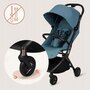 Carucior sport, Lionelo, Sia, 5.9 kg, Ultracompact, Pliere rapida cu o mana, Copertina UPF50+, Plasa de tantari si suport pentru biberon incluse, 6-48 luni, Sustine 22 kg, Albastru - 19