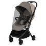 Carucior sport, Lionelo, Sia, 5.9 kg, Ultracompact, Pliere rapida cu o mana, Copertina UPF50+, Plasa de tantari si suport pentru biberon incluse, 6-48 luni, Sustine 22 kg, Bej - 5