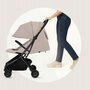 Carucior sport, Lionelo, Sia, 5.9 kg, Ultracompact, Pliere rapida cu o mana, Copertina UPF50+, Plasa de tantari si suport pentru biberon incluse, 6-48 luni, Sustine 22 kg, Bej - 21