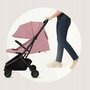 Carucior sport, Lionelo, Sia, 5.9 kg, Ultracompact, Pliere rapida cu o mana, Copertina UPF50+, Plasa de tantari si suport pentru biberon incluse, 6-48 luni, Sustine 22 kg, Roz - 21