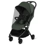 Carucior sport, Lionelo, Sia, 5.9 kg, Ultracompact, Pliere rapida cu o mana, Copertina UPF50+, Plasa de tantari si suport pentru biberon incluse, 6-48 luni, Sustine 22 kg, Verde - 5