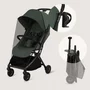 Carucior sport, Lionelo, Sia, 5.9 kg, Ultracompact, Pliere rapida cu o mana, Copertina UPF50+, Plasa de tantari si suport pentru biberon incluse, 6-48 luni, Sustine 22 kg, Verde - 15