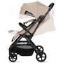 Carucior sport, Lionelo, Tansi, Pliere automata, Ultracompact, Manevrare cu o mana, Roti cu tehnologie GravelTech, Spatar si suport picioare reglabile, 6-48 luni, Sustine 22 kg, Bej - 10